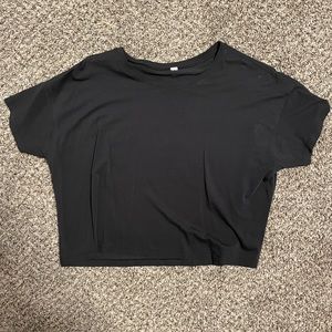 Lululemon Cates Crop Tshirt